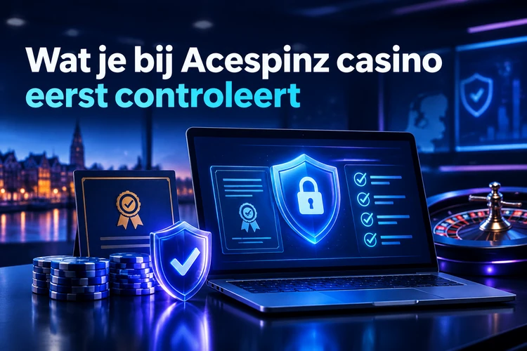 Wat je bij Acespinz casino eerst controleert