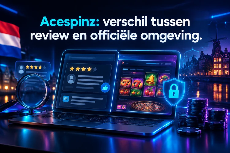 Acespinz: verschil tussen review en officiële omgeving