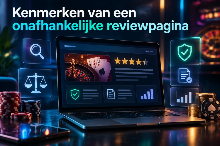 Kenmerken van een onafhankelijke reviewpagina
