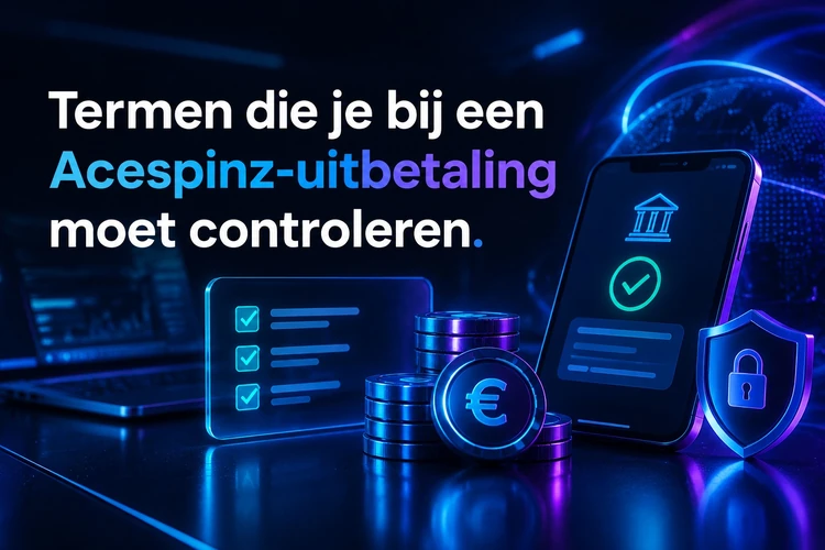 Termen die je bij een Acespinz-uitbetaling moet controleren